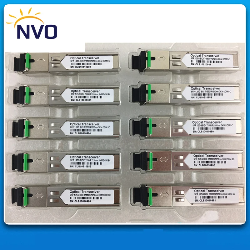 Стоимость 1,25 г, SM, 1310/1550, 3 км, DDM, Simplex, WDM, одномодовый SC BiDi волоконно-оптический SFP приемопередатчик