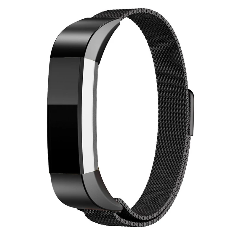 Премиум ремешок из нержавеющей стали для Fitbit Alta Milanese Loop Bands Для HR часов