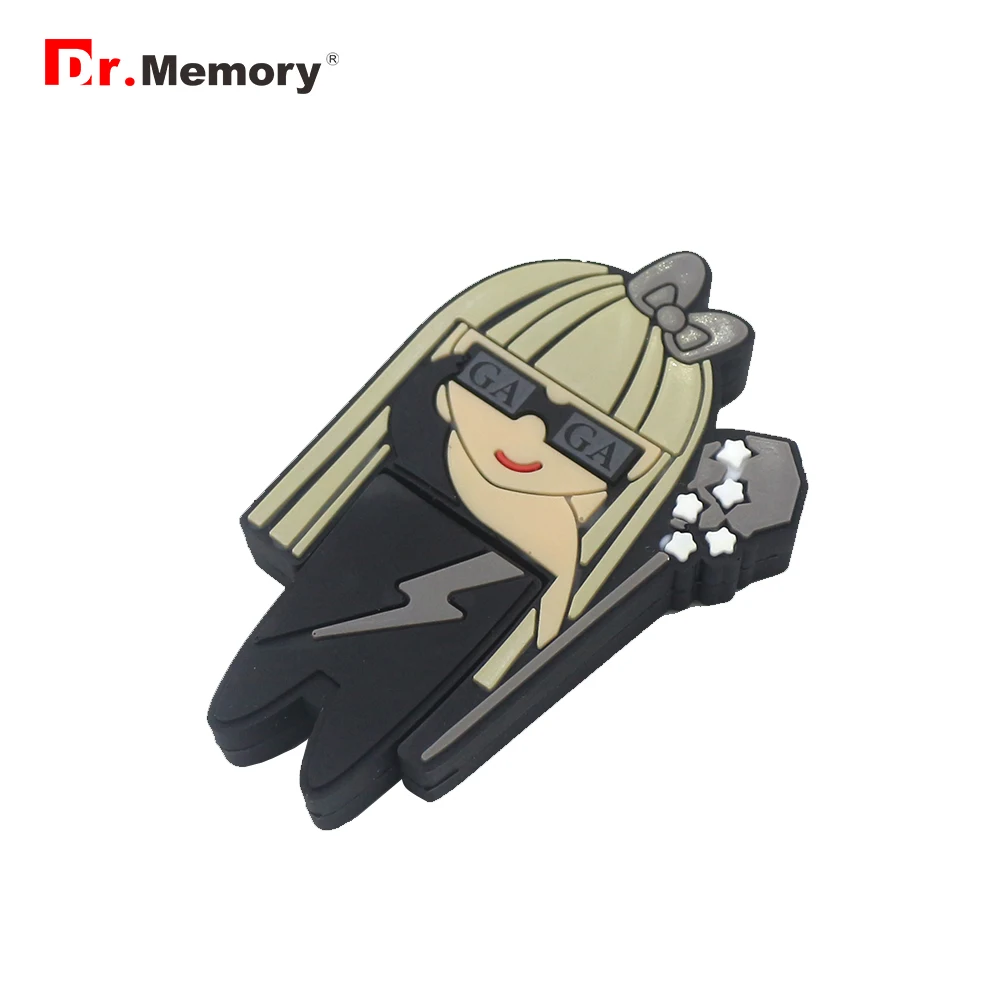Элегантная женская модель GaGa, флеш-накопитель, 64 ГБ, флеш-диск USB 2,0, 4 ГБ, 8 ГБ, 16 ГБ, 32 ГБ, карта памяти, персональный флеш-накопитель, креативный подарок