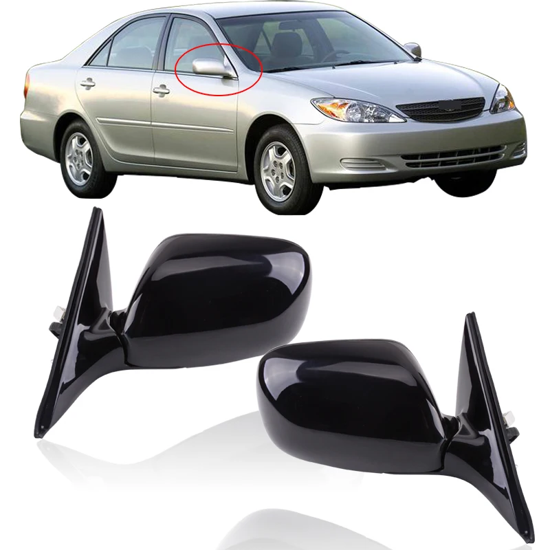 CAPQX 1 пара Электрический+ Авто Складные боковые Зеркало заднего вида для Toyota CAMRY ACV30 MCV30 2,4 2001 2002 2003 2004 2005 2006 7 провода 7Pin
