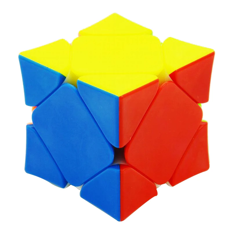 4pcs Qiyi X-MAN Galaxy V2+Volt SQ-1+Wingy Skew+Bell Triangle XMD Speed Mofangge MagicCube Puzzle Pyramin Square 1 Toys FOR Child
