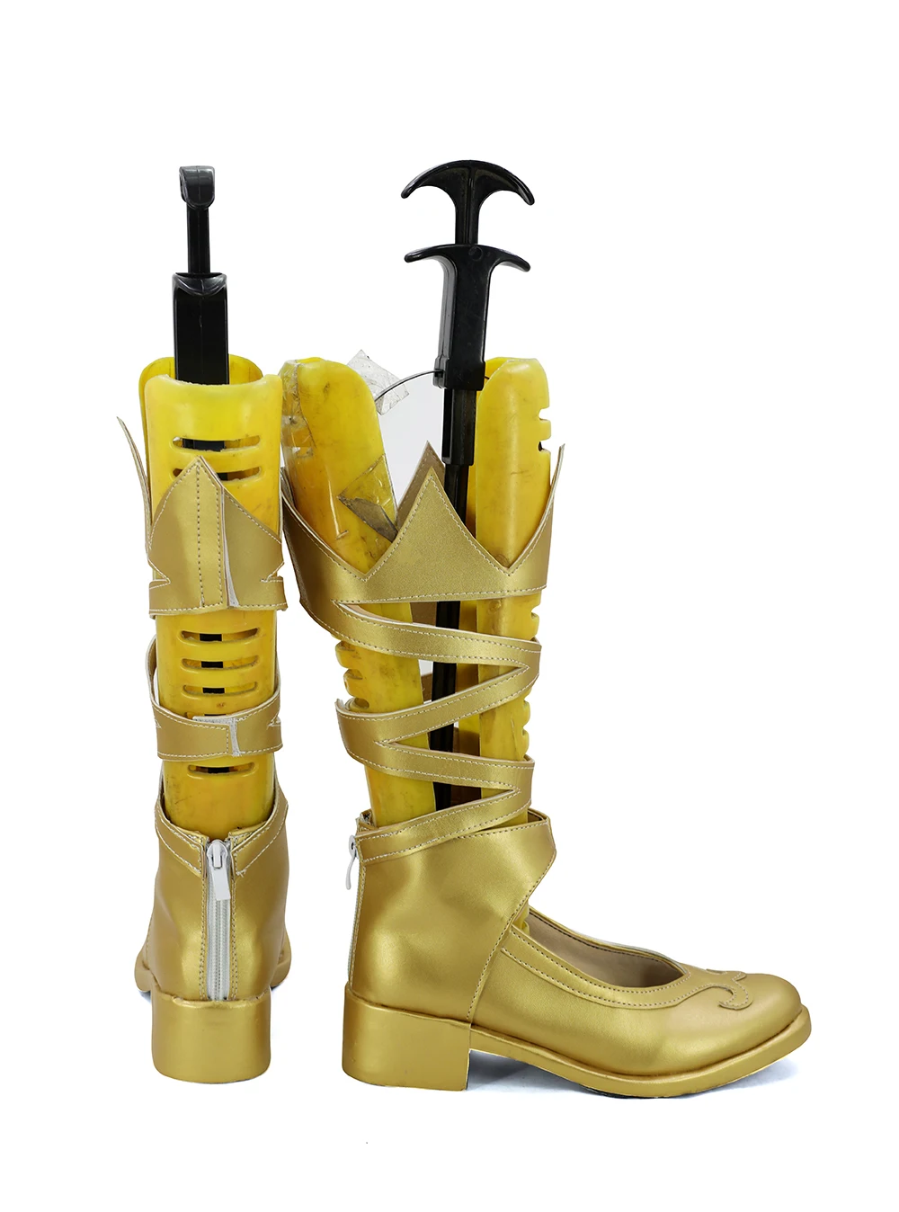 Love Live Sunshine Ruby Kurosawa Cosplay Boots Golden Shoes Custom Made | Тематическая одежда и униформа