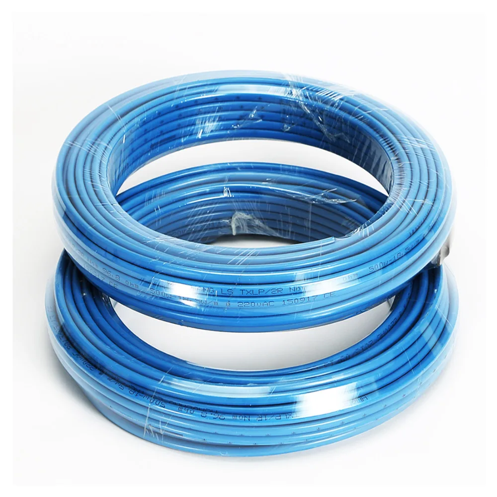 Однопроводный нагревательный кабель для системы теплого пола 1760 Вт 95 м ресторана