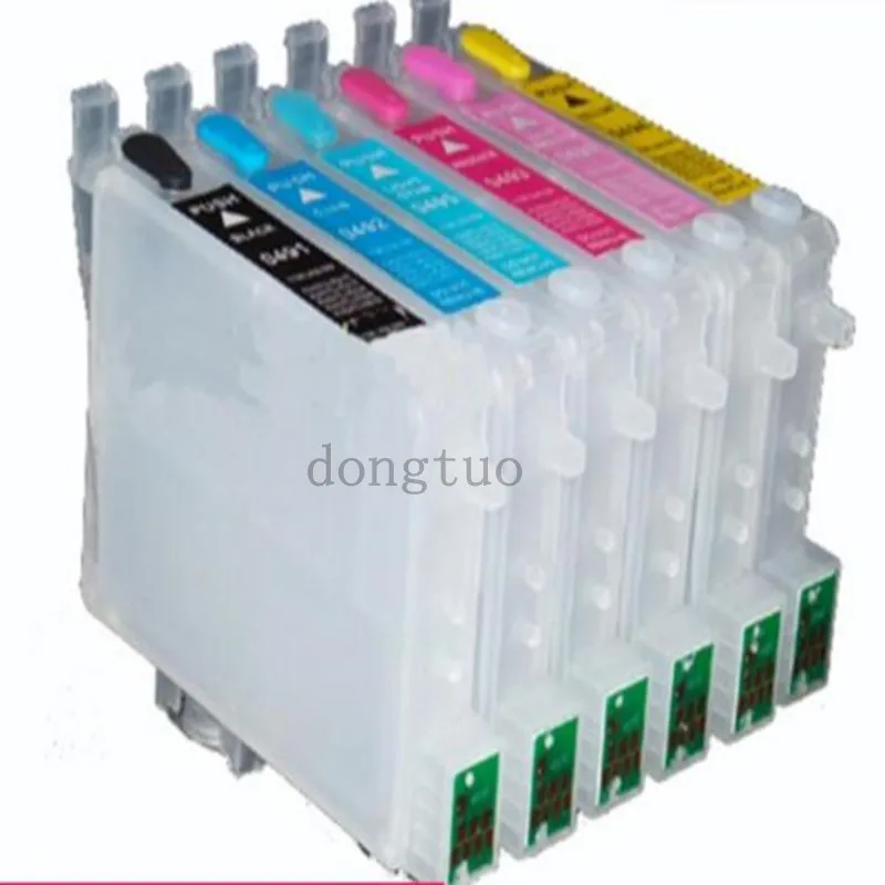 

1 set for T0481 Empty refillable ink cartridge with ARC chips For EPSON STYLUS PHOTO R200/ R300/R300M/RX500/RX600