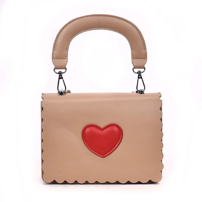 Women 2018 Summer Sweet Brand Designer Messenger Bags Cute Small Heart Lady Crossbody Fashion Pu Leather Female | Багаж и сумки