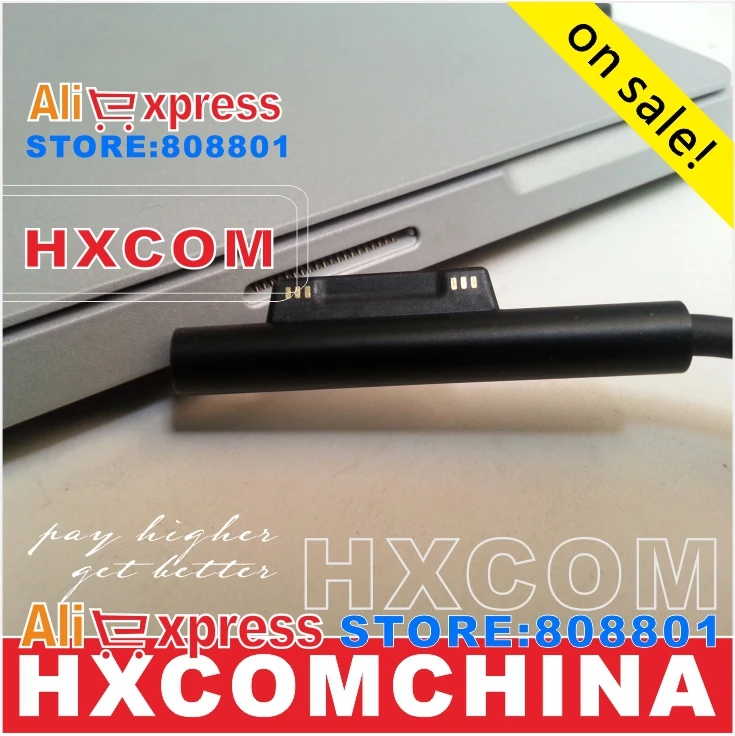 Автомобильное зарядное устройство адаптер питания для Microsoft Surface Pro 3 PRO4 I5 I7 черный