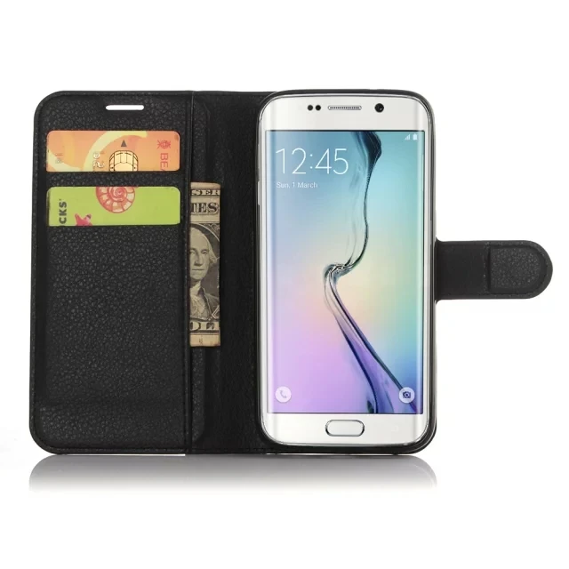Высокое Качество Роскошный Кожа Книжный Шкаф Для Samsung Galaxy J1 J100 J100F J100H Бумажник