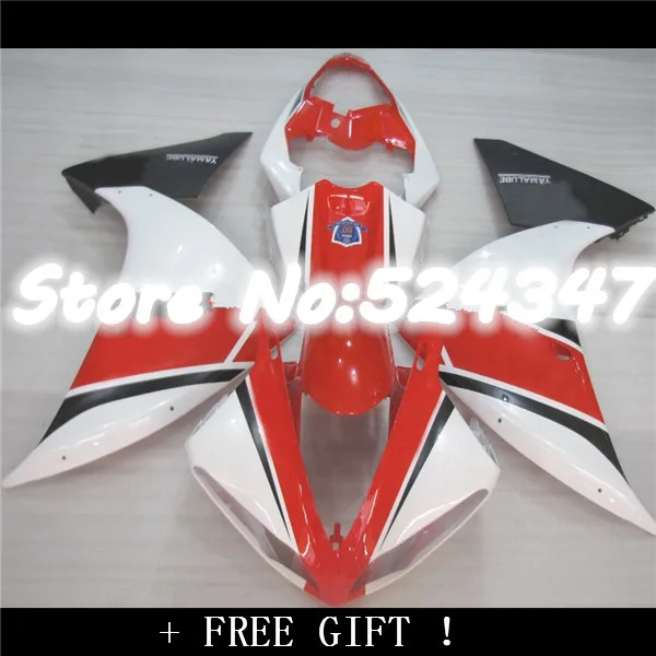 

Nn-HOT sales Fit for YZF R1 2009 2010 2011 YZF-R1 09-11 YZF1000 R1 09 10 11 YZF R1 09 10 11 Red white black for Yamaha