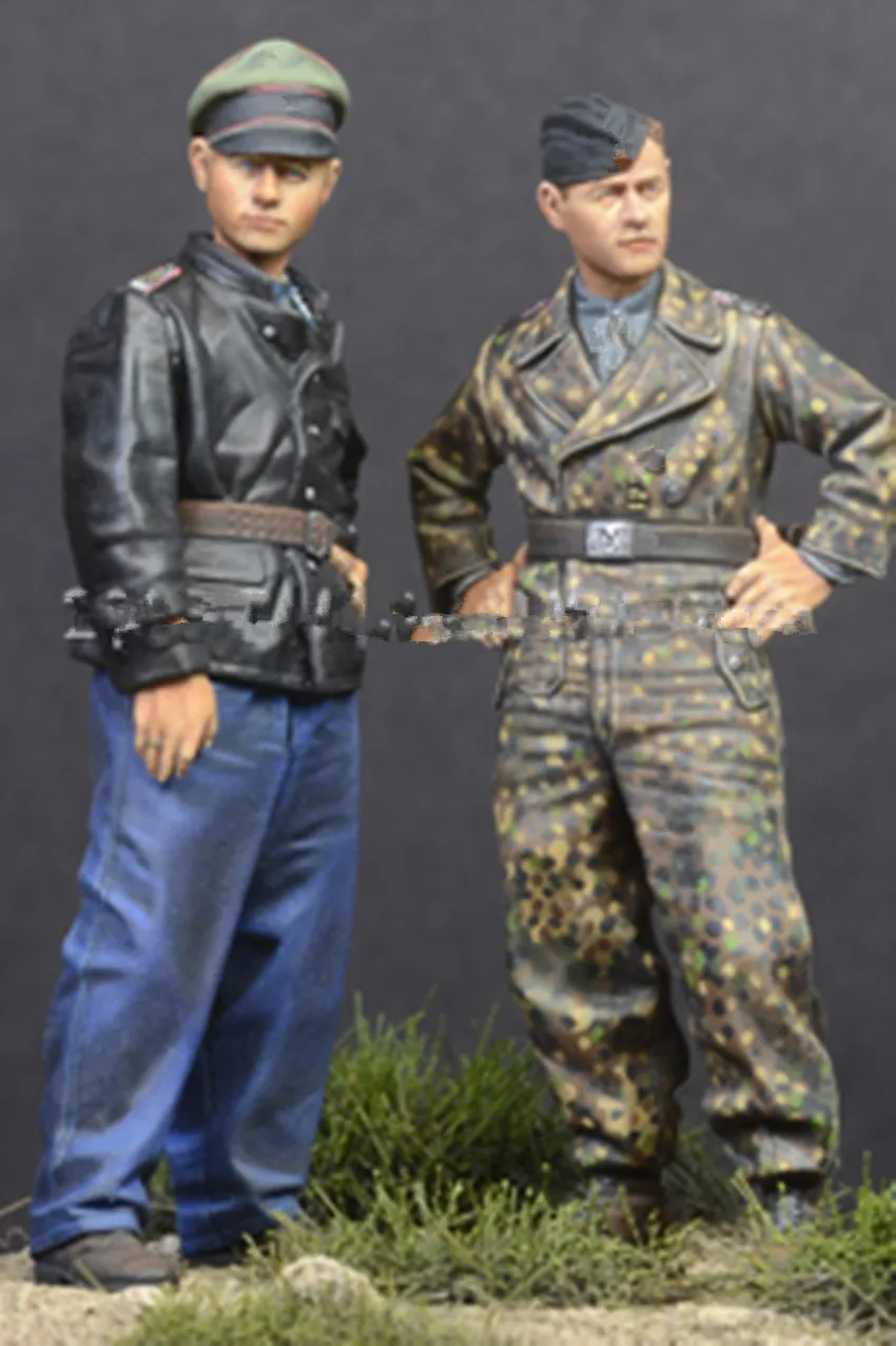 1/35 модельная фигурка из смолы в комплекте неразрисованная A21 | Игрушки и хобби