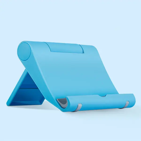 blue Эффективный вращающийся держатель для планшета для ipad pro Air mini 1 2 3 4, держатель для мобильного телефона, подставка для крепления, настольный держатель, кронштейн - Цвет: blue