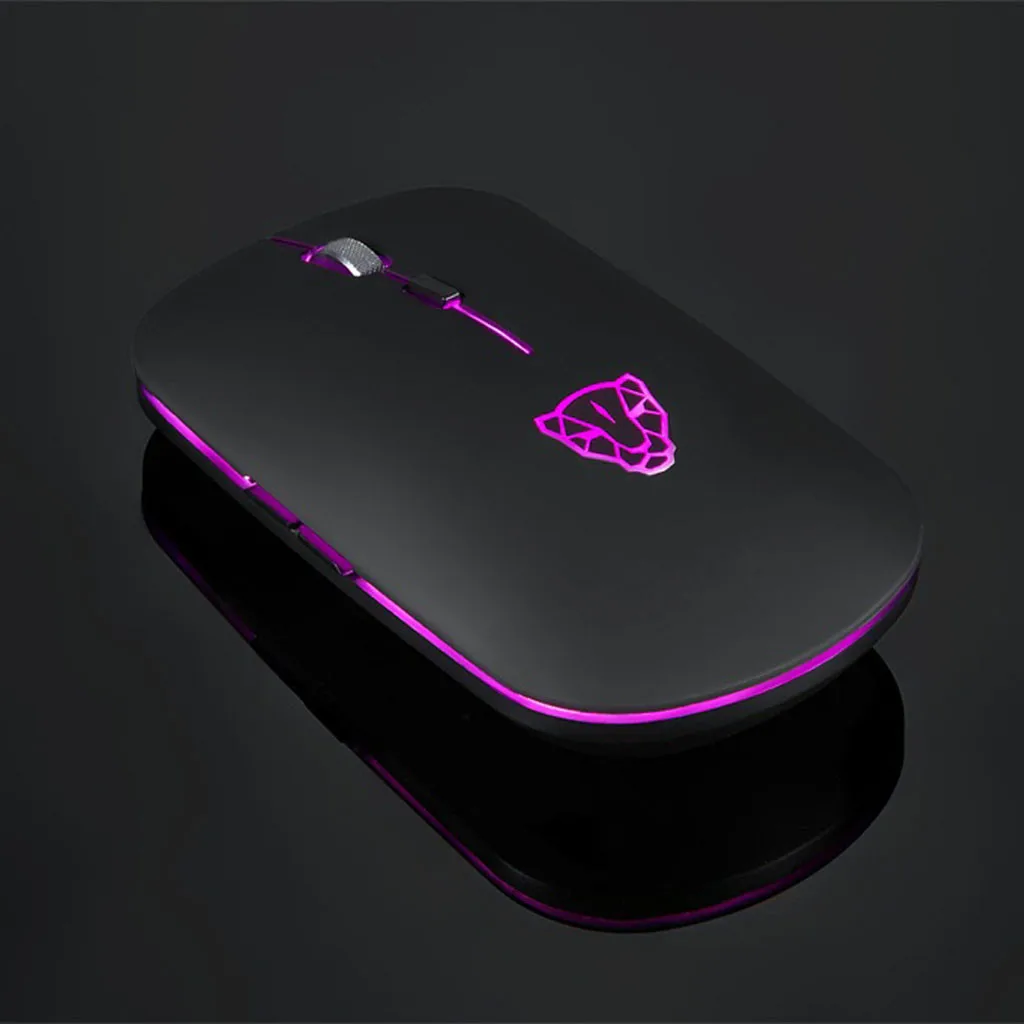 Беспроводная Bluetooth мышь Motospeed BG60 цветная игровая со светодиодный Ной подсветкой