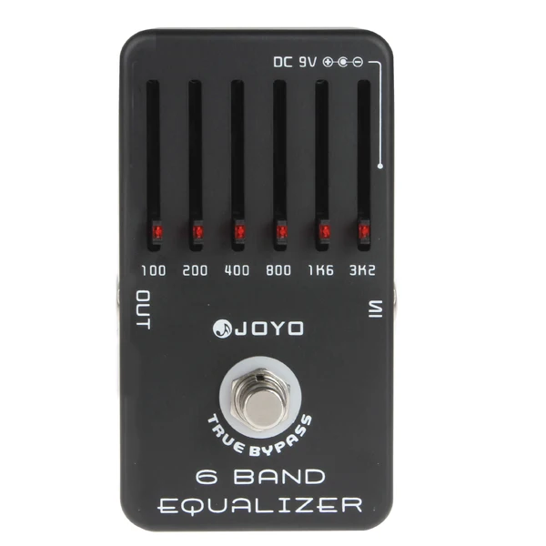 Joyo JF-11 Профессиональный Электрогитары Эффект педали коробка 6-эквалайзер &amp