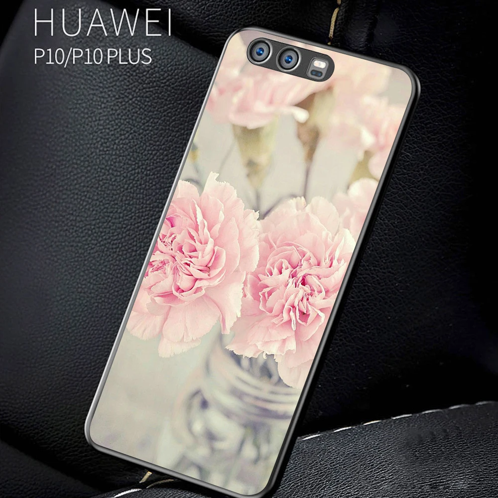 Черный мягкий силиконовый чехол из ТПУ для Huawei P10 lite P8 P9 P20 Pro Mate 10 Lite 20 P умный