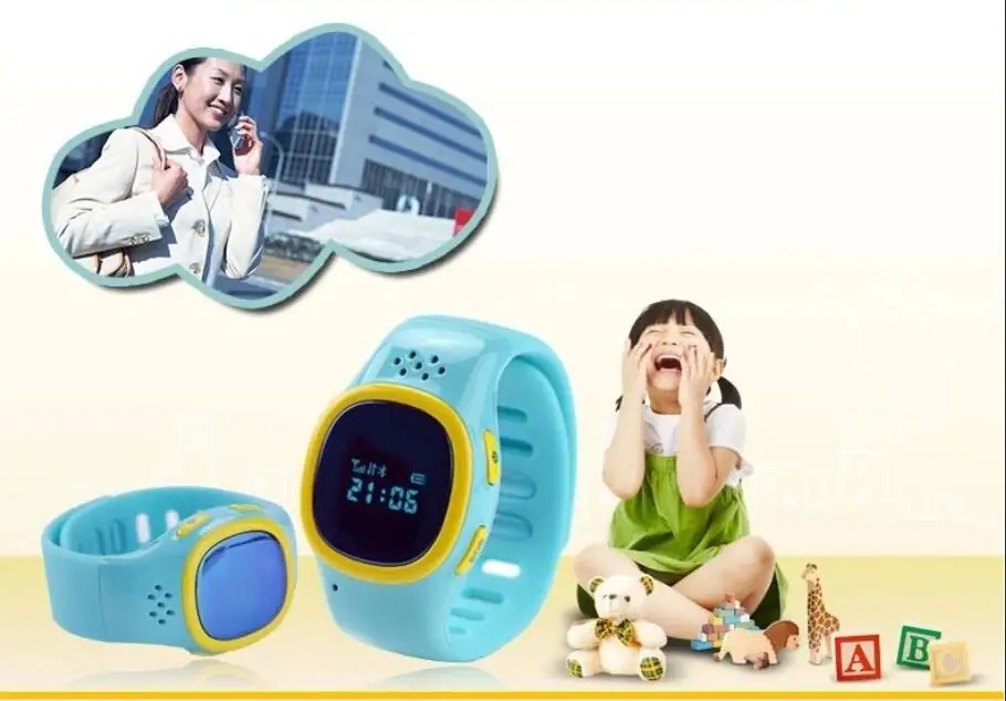10 шт. 520 новейший мини SOS аварийный анти потеря gps трекер часы для детей с Wi Fi GSM