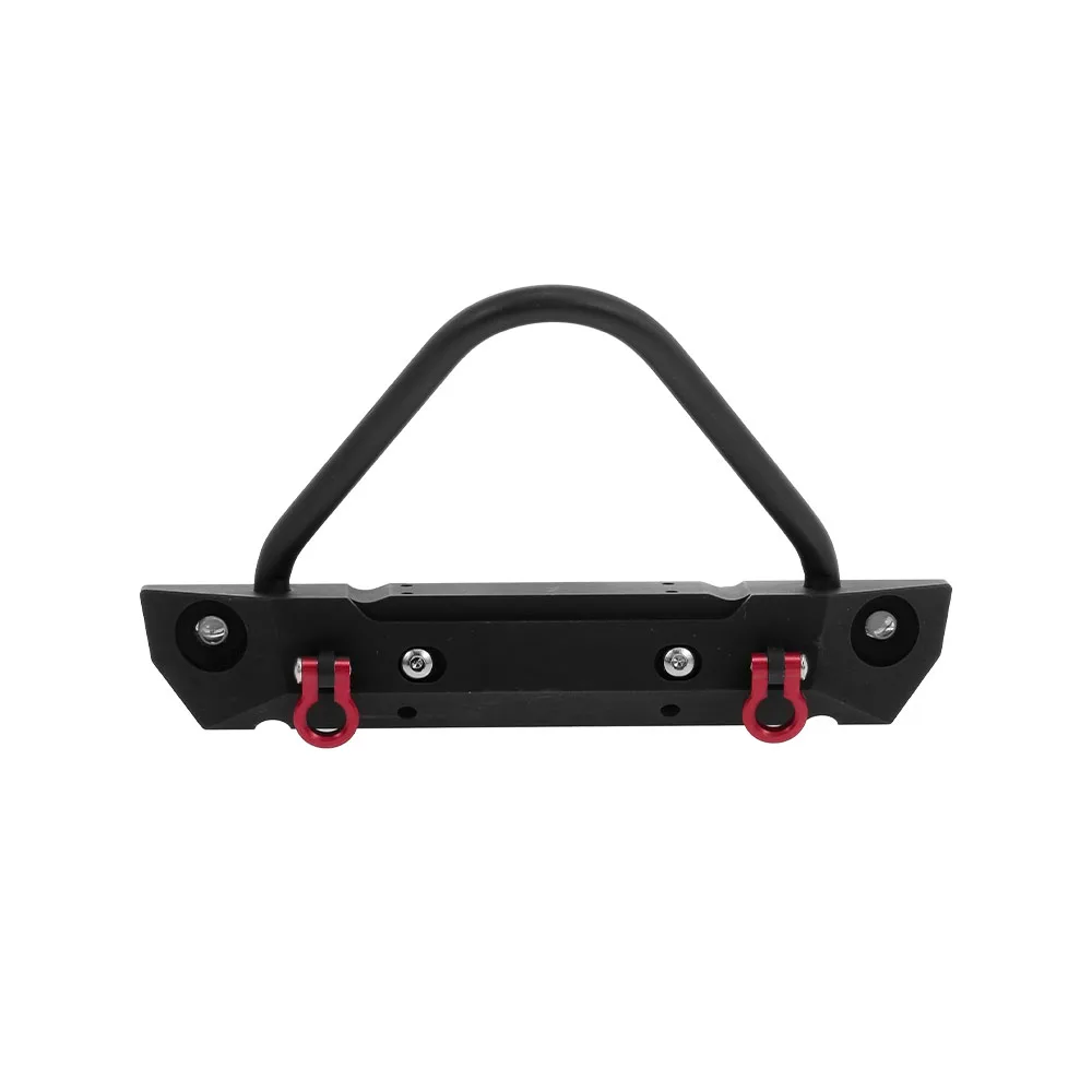 RC автомобильный Передний Бампер металлический с 2 светодиодами для