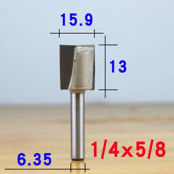 1-2 x 5-8 Профессиональный класс 1/" 1/2" хвостовик ПОВЕРХНОСТИ строгания древесины Фрезерные фрезы плоское дно очистки древесины резки деревообрабатывающий резной нож - Длина режущей кромки: 1-2 x 5-8