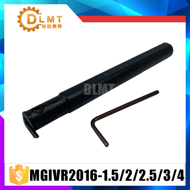 Внутренные поворачивые инструмент MGIVR2016-1.5 MGIVR2016-2 MGIVR2016-2.5 MGIVR2016-3 MGIVR2016-4 держатель набор инструментов для нарезания канавок в токарно-револьверный станок бар