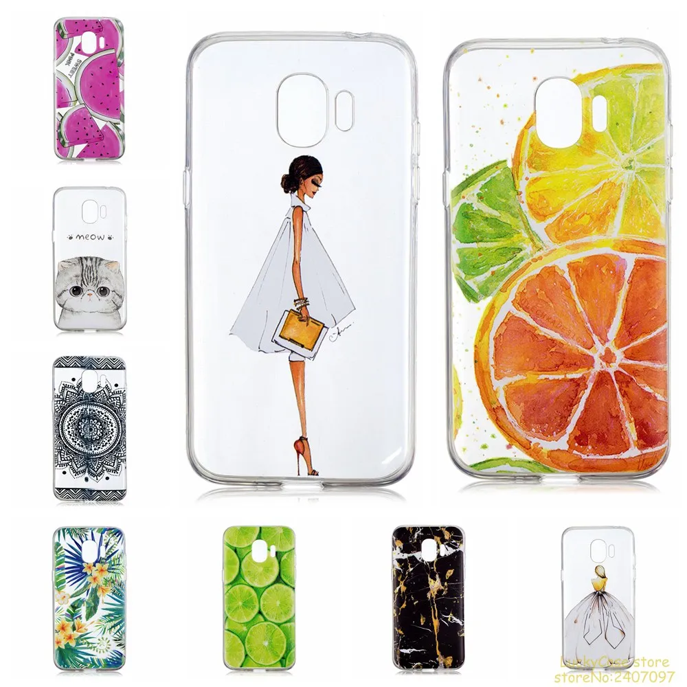 Высокое качество силиконовый чехол из термопластичного полиуретана для samsung J2 2018