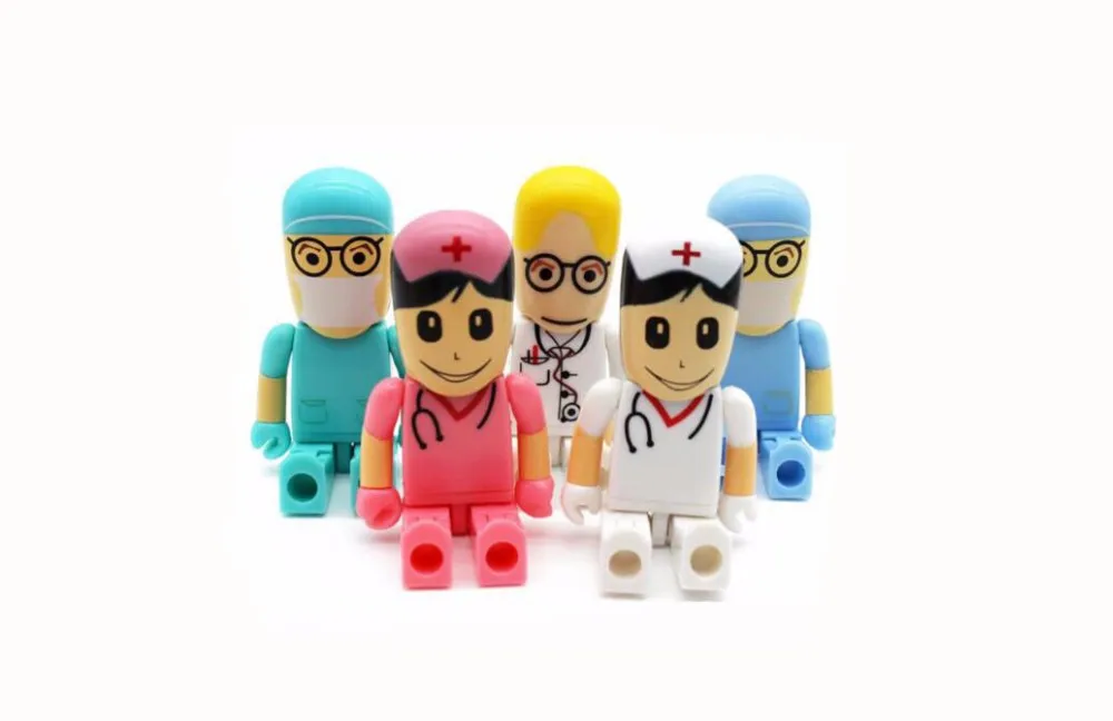 JASTER USB 2,0 Doctors memory stick медсестры прекрасная медицинская Флешка мультфильм usb флеш-накопитель Флешка 4 ГБ 8 ГБ 16 ГБ 32 ГБ 64 ГБ
