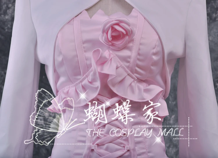 Костюм для косплея кода Geass молосемия белое и розовое платье размер 11 на заказ |
