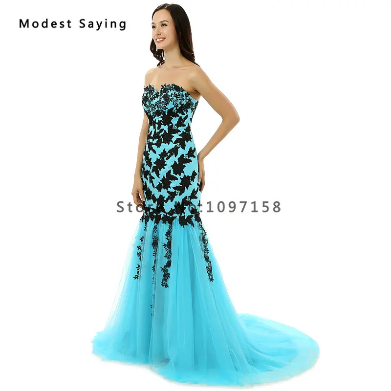 Новое поступление 2017 синие и черные кружевные вечерние платья сексуальное