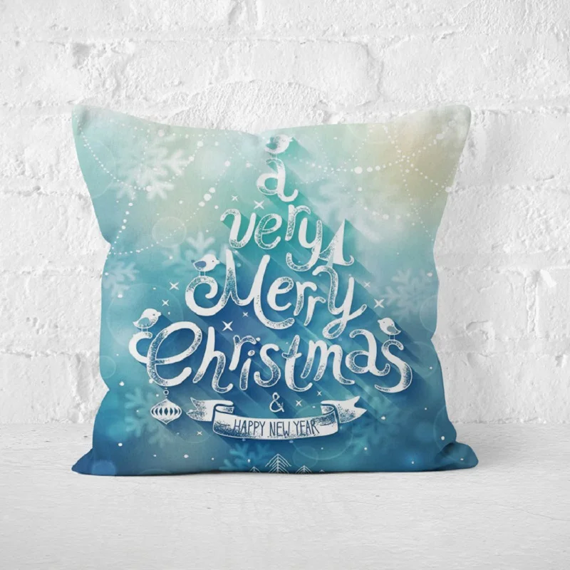 3Pcs Cushion Cover Christmas Decorative Pillow Xmas Flax Throw Case For Home Sofa Car Natal Decor 2017 New Year Navidad Gifts | Дом и сад