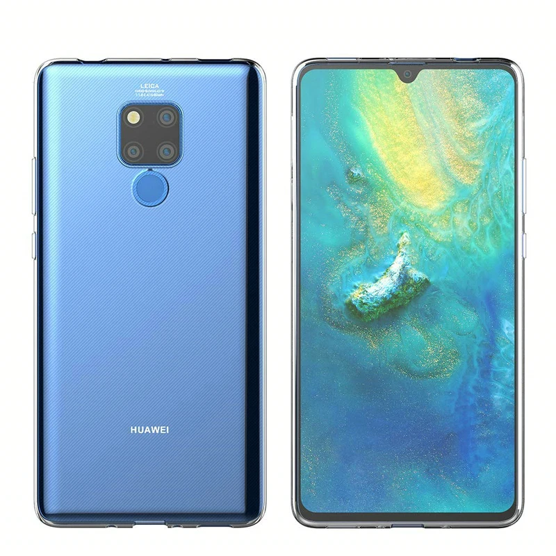 Чехол для huawei mate 20 X TPU Силиконовый прочный прозрачный мягкий чехол защитный на