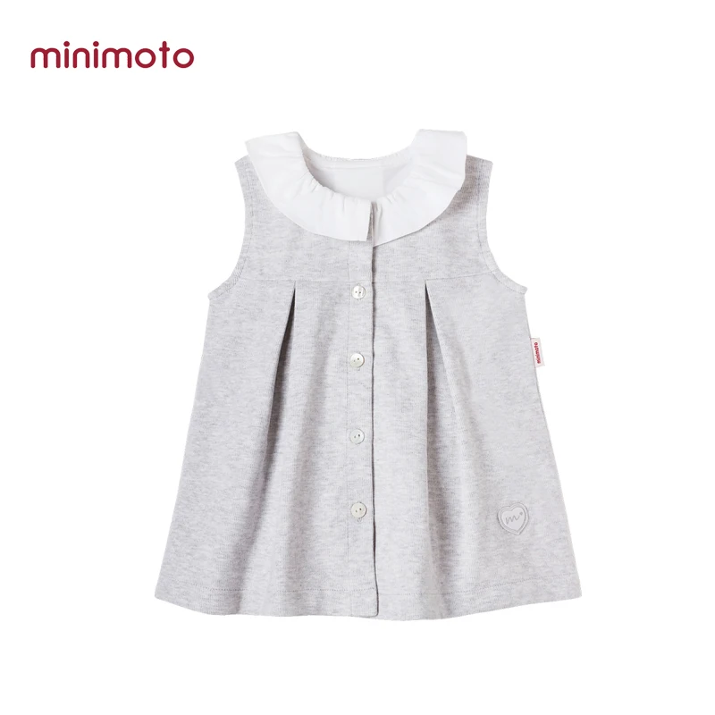 Minimoto/детское милое платье модное платье-майка для малышей платье-кукла принцессы