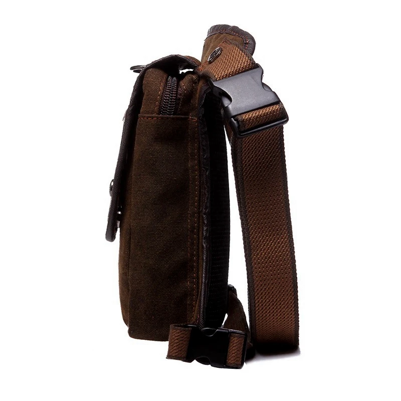 Модная Водонепроницаемая тканевая поясная сумка для мужчин повседневная