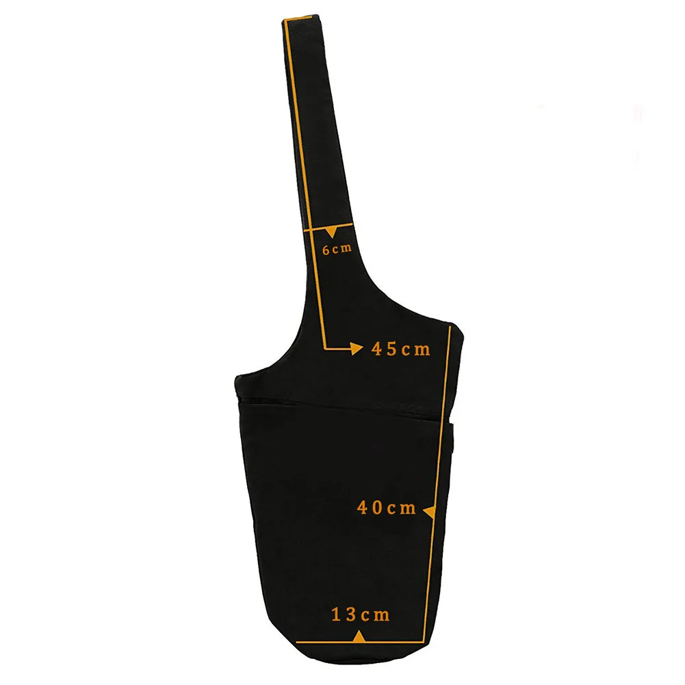 Сумка для зала фитнеса легкая боковая карманная Холщовая через плечо спортивные