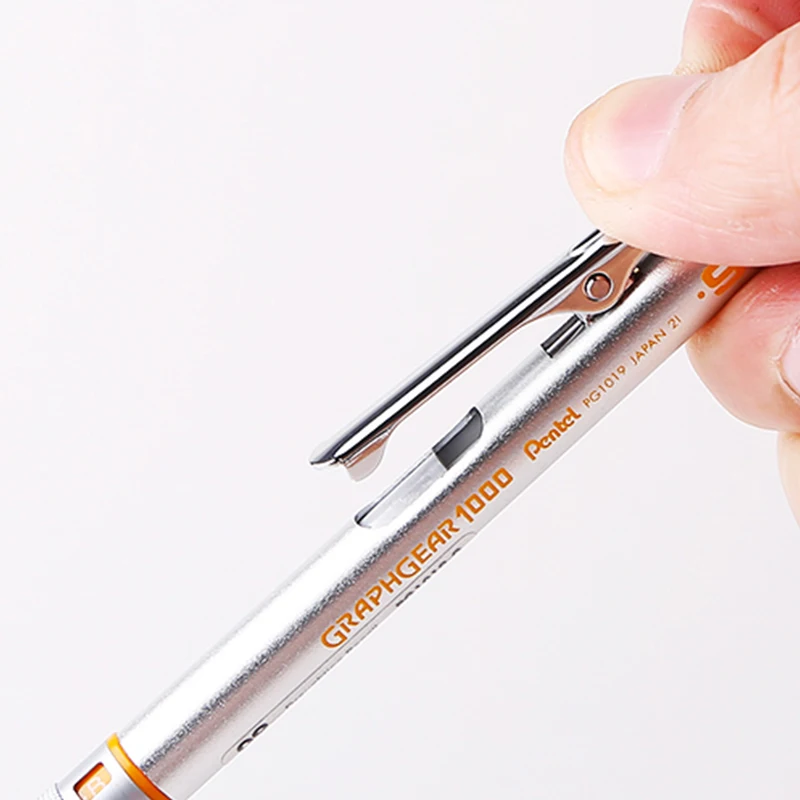 Механический чертежный карандаш Pentel GRAPHGEAR 1000 PG1013/15/17/19 (0 3/0 5/0 7/0 9 мм) 2