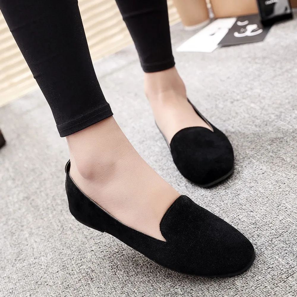 Zapatos de mujer; женская обувь; женская модная повседневная обувь на плоской подошве; однотонная удобная летняя обувь на плоской подошве без застежки