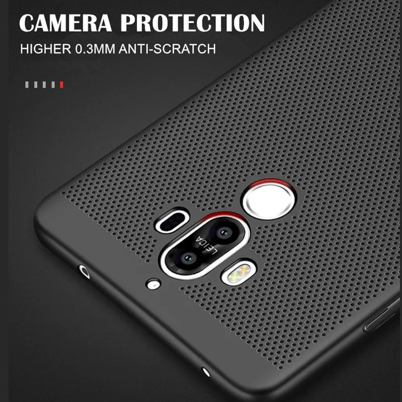 Ультратонкий чехол для телефона Honor 8 9 10 Lite 6X 7X 8X 7A 6A V10 с полым теплоотводом