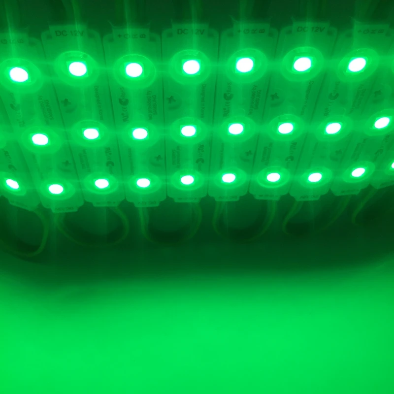 1000pcs 1.5W DC12V 5050 RGB LED Module waterproof IP65 Injection modules Sign for Shop banner wholesale | Лампы и освещение