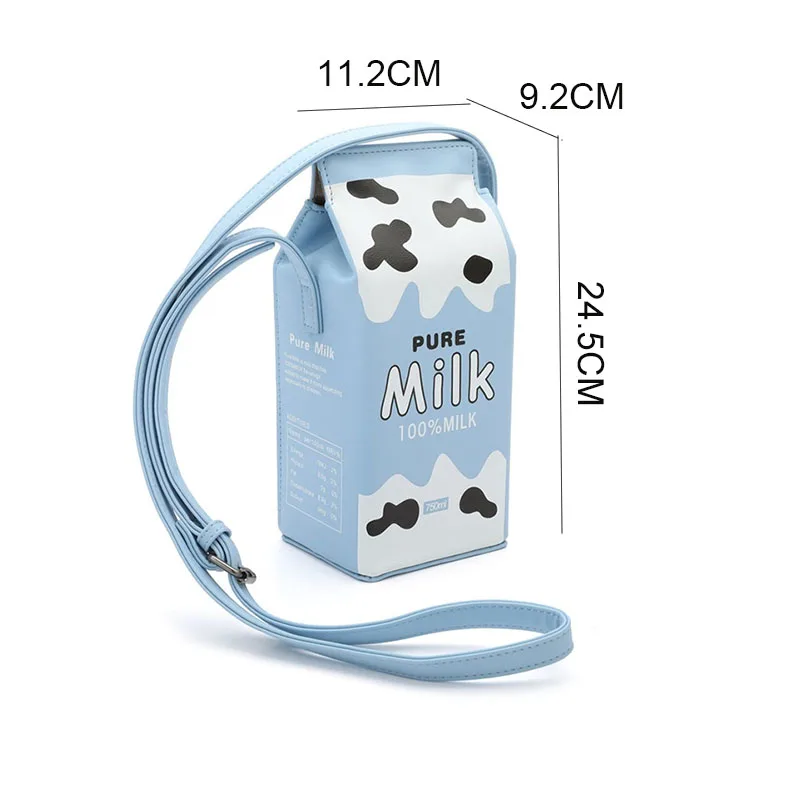 Bekasnoew новые модные женские сумки Friut Milk через плечо мини SmallPU|Сумки с ручками| |