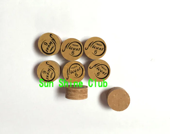 10 шт./лот Бесплатная доставка 2016 Новые Красивые наконечники бильярдного кия 14 мм