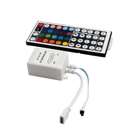 1 шт. 12 в 44 клавиши ИК пульт дистанционного управления для RGB светодиодные ленты 2835 3528 5050 Светодиодные полосы света мини 44Key ИК Cnontroller не батарея