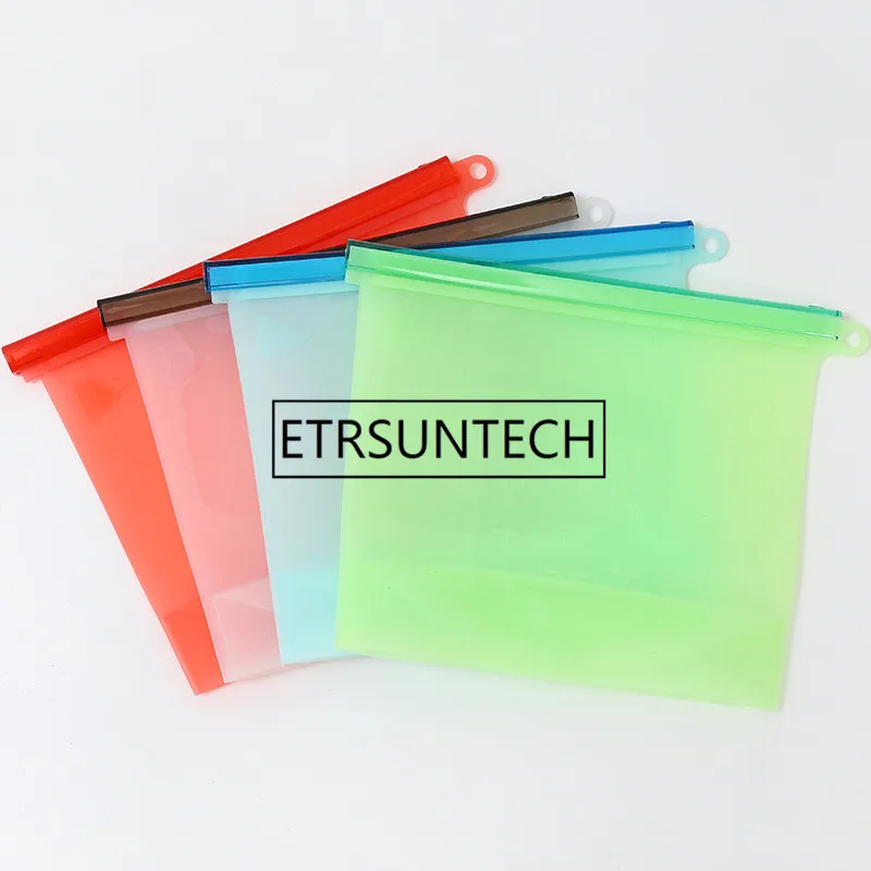 Силиконовый Пакет для пищевых продуктов 50 шт./лот свежие герметичные пакеты