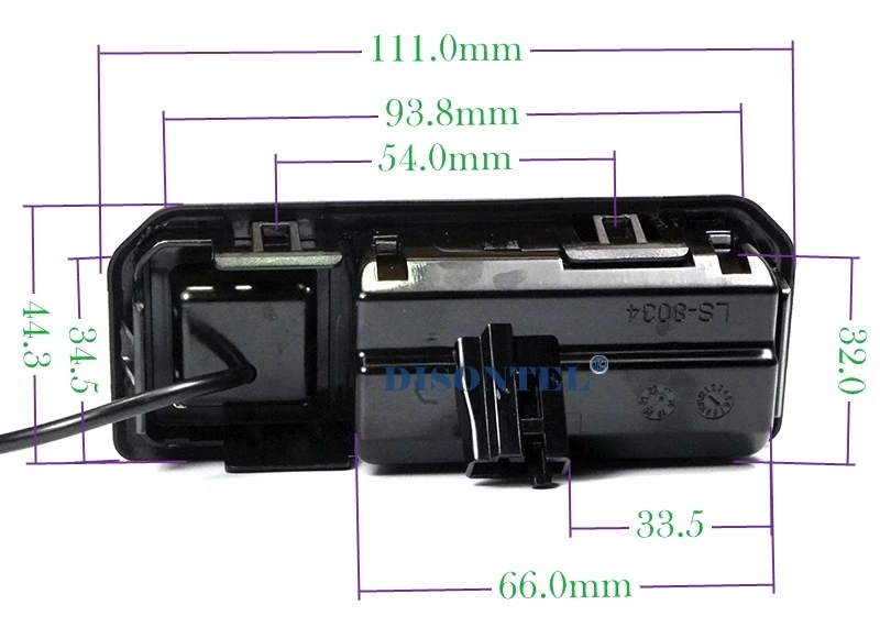 DISONTEL CCD HD Водонепроницаемая Автомобильная камера заднего вида для Audi Q2 A5/для VW Skoda KODIAQ года