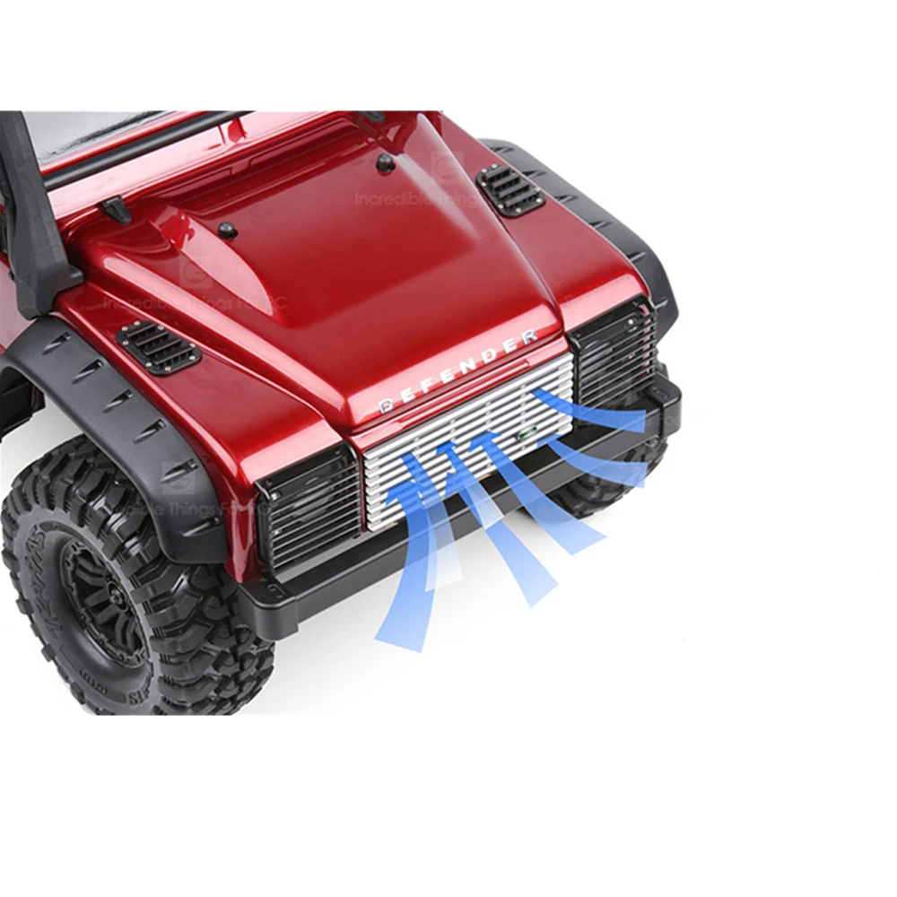 Металлическая решетка радиатора для Traxxas TRX-4 DEFENDER RC автомобилей Аксессуары для обновления радиатора Защитная крышка
