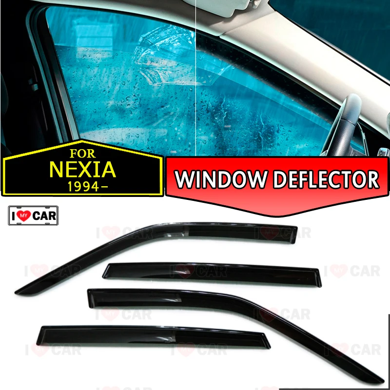 Оконный дефлектор для Daewoo Nexia 1994 Автомобильный оконный ветрозащитный экран