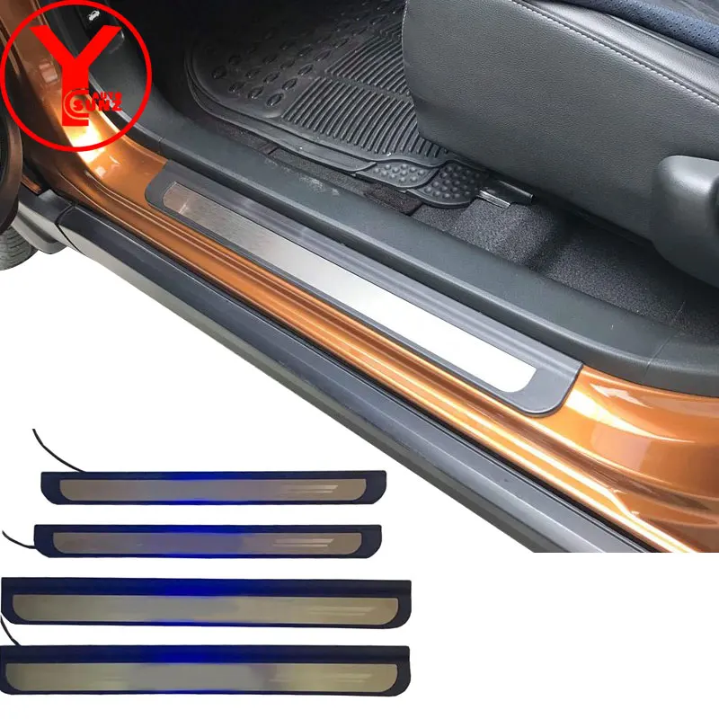 ABS led крышка порога для honda brv br v 2015 2016 2017 2018 боковой порог бампер Защитная часть