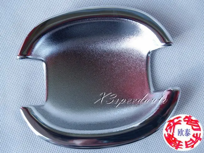 Стайлинг автомобиля крышка дверной ручки из АБС-пластика чаша для Volkswagen Tiguan 2009-2014