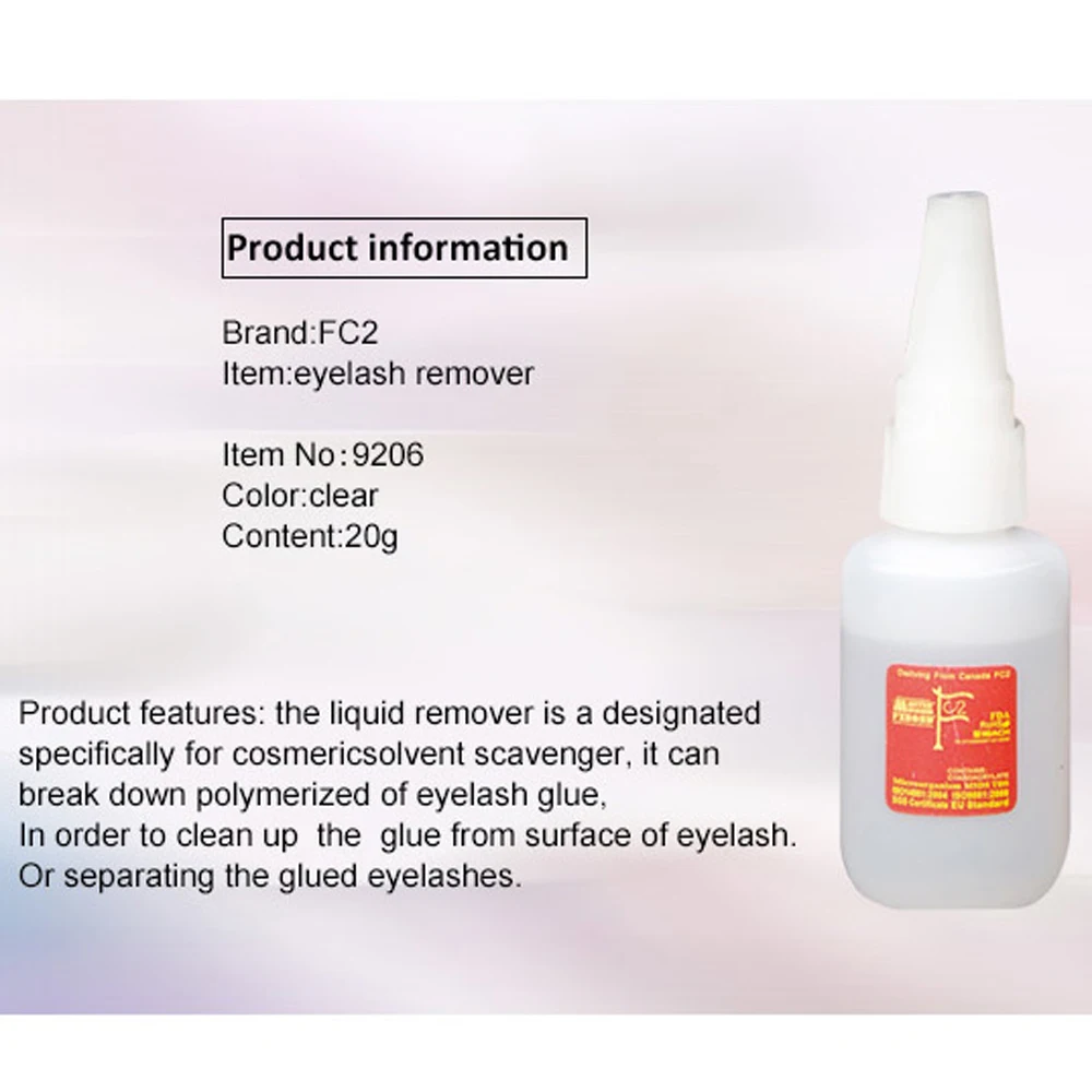glue Remover solution 4 Star 20g False Eyelash extension eyelash nail polish diamonds Adhesive | Красота и здоровье