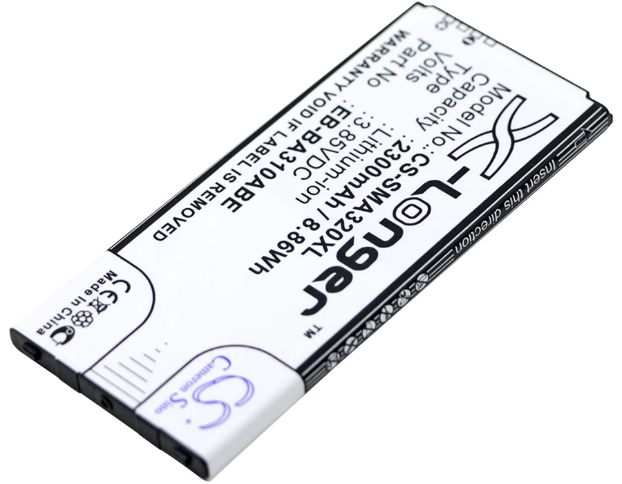 Cameron Sino 2300mAh батарея EB BA310ABE GH43 04562A для Samsung Galaxy A3 2016 SM A310 A310F/DS A310Y|Аккумуляторы