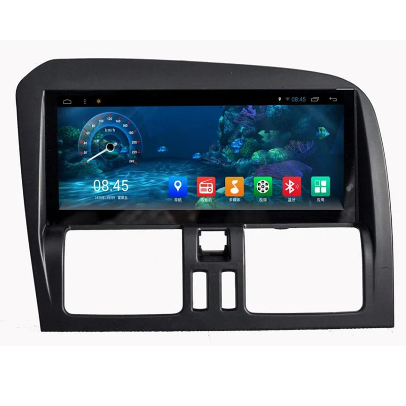 8," ips 2GB Ram 32G Rom Android 7,1 8,8 дюймов Автомобильный DVD gps для Volvo XC60 2009- Vedio PC монитор стерео аудио gps навигация