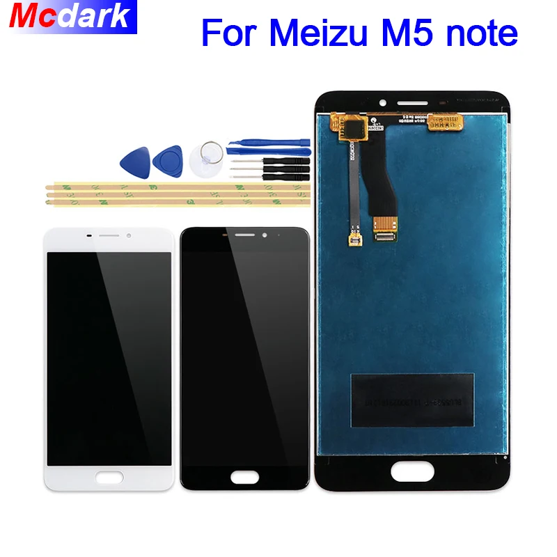 ЖК дисплей Mcdark для Meizu M5 note M621H M621Q M621M M621C с сенсорным экраном и дигитайзером в