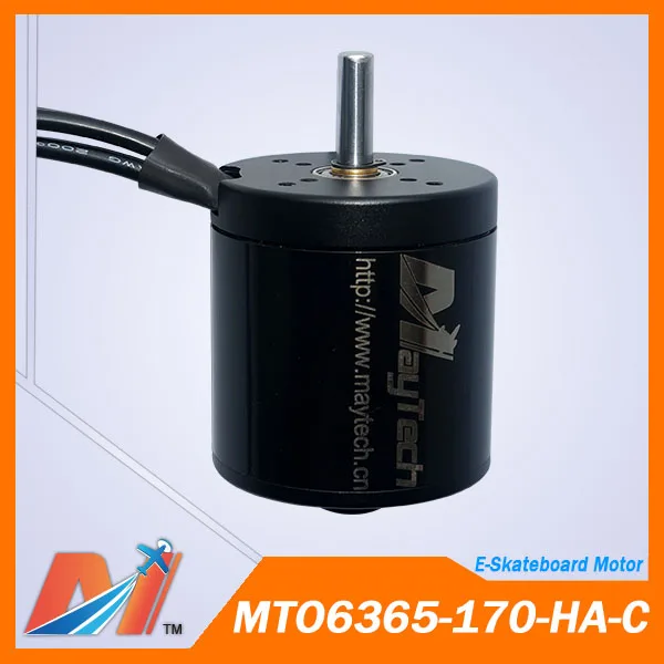 Maytech 6365 170kv outboard motor 4 stroke and mountain board SuperEsc based on vesc controller for mount skateboard | Электроника