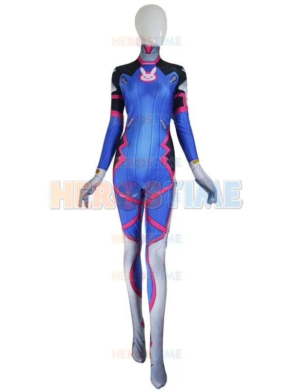 Костюм D. Va, лайкра, спандекс, DVA, косплей, Zentai, для взрослых/детей, комбинезон на Хэллоуин, женский, боди, для женщин