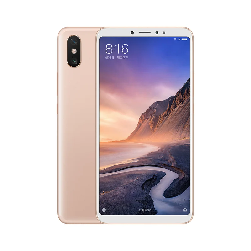 Глобальная версия Xiaomi Mi Max 3 4 GB 64 6 9 &quot1080 P полный экран Snapdragon 636 Восьмиядерный 5500 mAh